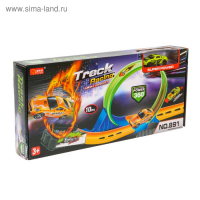 Автотрек &laquo;Огненный прыжок&raquo;, машинка с инерцией