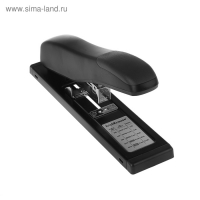 Степлер мощный, до 90 листов, ErichKrause Elegance, скобы №24/6, 23/6, 23/8, 23/10, 23/13, вмещает до 100 скоб, глубина закладки до 55 мм, чёрный Степлер мощный, до 90 листов, ErichKrause Elegance, скобы №24/6, 23/6, 23/8, 23/10, 23/13, вмещает до 100 скоб, глубина закладки до 55 мм, чёрный