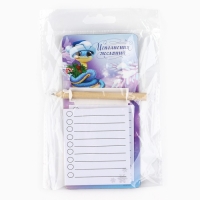 Магнит новогодний с блоком для записи и карандашом &laquo;Новый год: Исполнения желаний&raquo;, 7 х 14,4 см