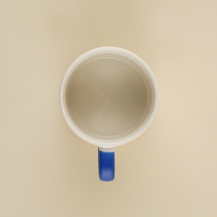 Кружка фарфоровая SL Home &laquo;Сканди&raquo;, 450 мл, цвет белый