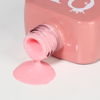 Гель лак для ногтей &laquo;SIMPLE&raquo;, 3-х фазный, 10 мл, LED/UV, цвет розовый (132)