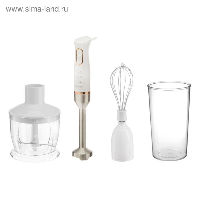 Блендер Centek CT-1347, погружной, 800 Вт, 0.6 л, 2 скорости, белый Блендер Centek CT-1347, погружной, 800 Вт, 0.6 л, 2 скорости, белый