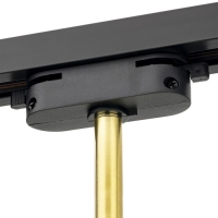 Светильник трек-й ARTLINE повор-й 85x80mm GX53 230В алюм/пласт 4м&sup2; золото 59868 2 Ritter