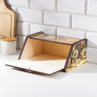 Хлебница деревянная Доляна &laquo;Клад&raquo;, 20&times;28,5&times;13 см