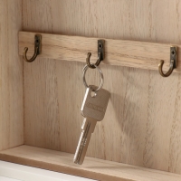 Ключница дерево 6 крючков "Веточки с цветами" 6х20,7х26,5 см Ключница дерево 6 крючков "Веточки с цветами" 6х20,7х26,5 см