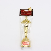 Кубок наградная фигура &laquo;Самый лучший на свете&raquo;, оскар, пластик, 18 х 6,3 см.