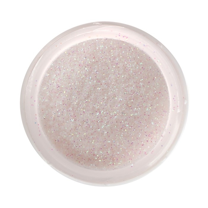 Декоративные блёстки LUXART LuxGlitter (сухие), 20 мл, размер 0.2 мм, голографический белый