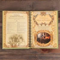 Родословная книга «Семейная летопись», 30 листов, 24,5 х 29,2 см Родословная книга «Семейная летопись», 30 листов, 24,5 х 29,2 см