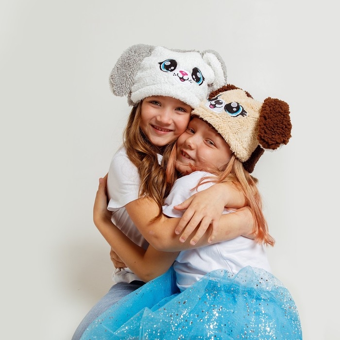 Карнавальная шапочка «Весёлые зверята: зайка», р. 52–54 Карнавальная шапочка «Весёлые зверята: зайка», р. 52–54