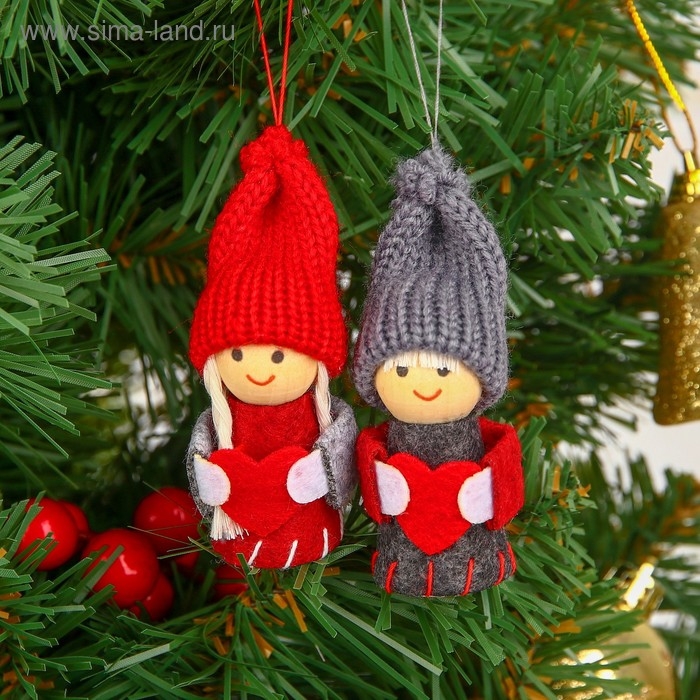 Игрушка-подвеска &laquo;Малыш с сердечком&raquo;, МИКС