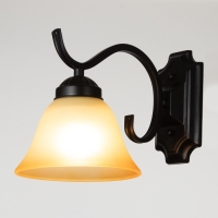 Бра 2711/1 E27 40Вт черный 14х23 см