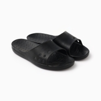 Сланцы мужские Д702 цвет чёрный, р-р 40-41