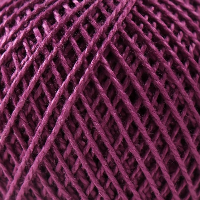 Нитки вязальные "Ирис" 150м/25гр 100% мерсеризованный хлопок цвет 2006