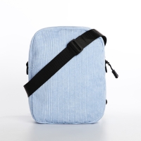 Сумка молодёжная на молнии, цвет голубой Сумка молодёжная на молнии, цвет голубой