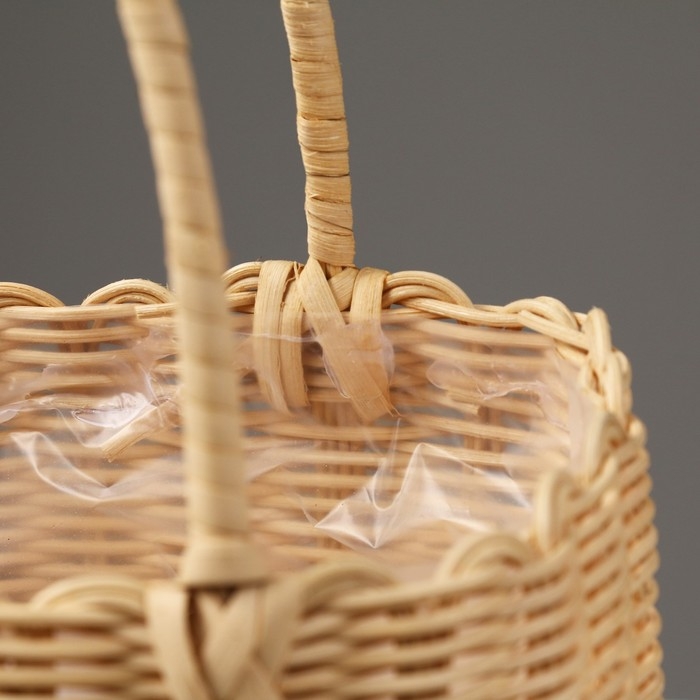 Корзина плетеная, 23 x 15 x 14,5/27,5 см, ротанг Корзина плетеная, 23 x 15 x 14,5/27,5 см, ротанг