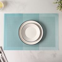 Салфетка сервировочная на стол &laquo;Тритон&raquo;, 45&times;30 см, цвет бирюзовый