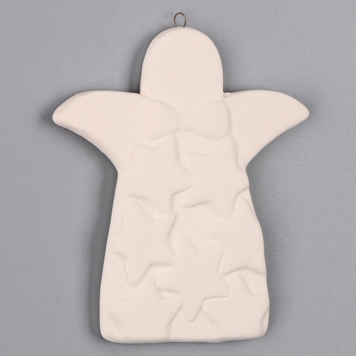 Новый год! Ёлочное украшение под раскраску &laquo;Ангел со звездами&raquo;, с подвесом