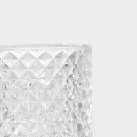 Сахарница стеклянная Доляна &laquo;Рапунцель&raquo;, 280 мл, 8,5&times;14 см