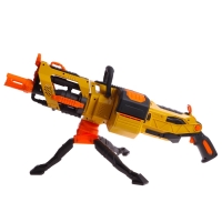 Бластер «Скорострел», стреляет мягкими пулями, работает на батарейках Бластер «Скорострел», стреляет мягкими пулями, работает на батарейках