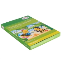 Пластилин мягкий (восковой) 16 цветов 196 г Гамма "Пчелка", со стеком, картонная упаковка 280030Н Пластилин мягкий (восковой) 16 цветов 196 г Гамма "Пчелка", со стеком, картонная упаковка 280030Н