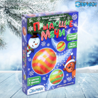 Набор для опытов &laquo;Прыгающие мячи. Новый год&raquo;, большой
