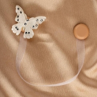 Подхват для штор &laquo;Бабочка красавица&raquo;, 5 &times; 5 см, 31 см, цвет белый