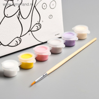 Картина по номерам для детей "Кошечка Мари" 21х15 см, Коты Аристократы