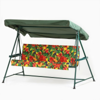 Качели садовые "Касабланка", цвет зеленый220 х 119 х 145 см, макс нагрузка 300 кг Качели садовые "Касабланка", цвет зеленый220 х 119 х 145 см, макс нагрузка 300 кг