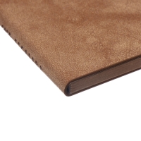 Еженедельник датированный 2025 года, 80х165 мм, 64 листа ESCALADA, мягкая обложка из искусственной кожи, блинтовое тиснение, блок 70 г/м&sup2;, бежевый