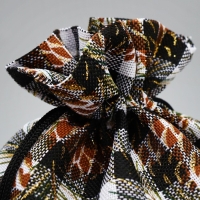 Мешочек подарочный холща &laquo;Новогодняя клетка&raquo;, 16 х 24 см +/- 1.5 см, Новый год