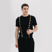 Карнавальные подтяжки &laquo;Жуткие тыковки&raquo;