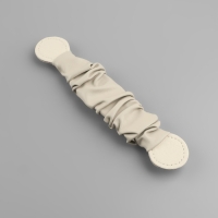 Ручка для сумки, пришивная, 18 &times; 3,5 см, цвет молочный