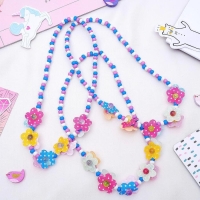 Бусы детские &laquo;Выбражулька&raquo; цветов поляна, 32 см, цвет МИКС