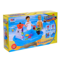 Столик игровой &laquo;Кораблик&raquo;, с песочным набором, 16 аксессуаров для игры с песком и водой, объём ведра 0,25 л