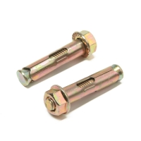 Анкерный болт ЛОМ, с гайкой, оцинкованный, 10х50 мм, 110 шт Анкерный болт ЛОМ, с гайкой, оцинкованный, 10х50 мм, 110 шт