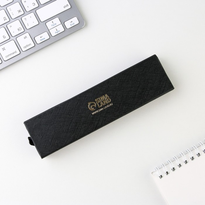 Ручка в футляре &laquo;С 23 февраля&raquo;, металл,1.0 мм, синяя паста