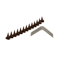 Отпугиватель для птиц, 33 &times; 10 см, шипы противоприсадные 39 шт., 3 ряда, Greengo