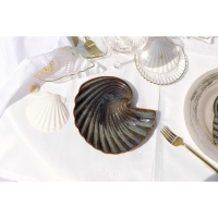 Блюдо керамическое сервировочное &laquo;Ракушка&raquo;, d=20 см