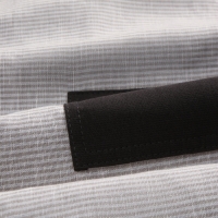 Сумка из льна двухсторонняя SL HOME "Linear bag" 67х35см,50%лён,50%хл, 180г/м2