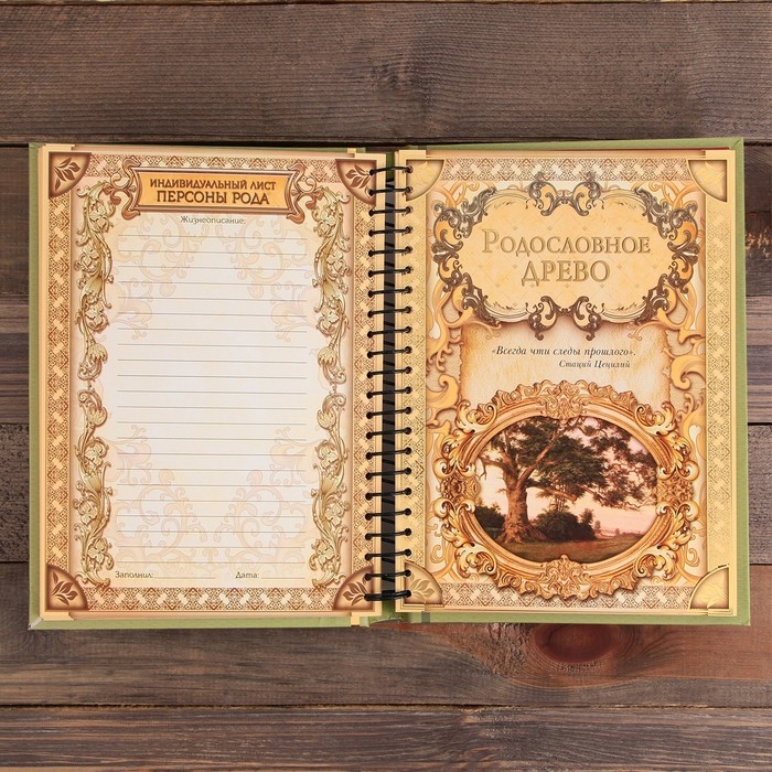 Родословная книга &laquo;Семейная летопись&raquo;, 30 листов, 24,5 х 29,2 см