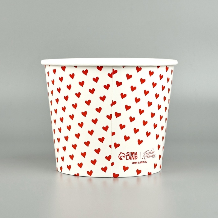 Стакан для цветов &laquo;Про любовь&raquo;, 1500 мл