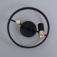 Люстра "Акрополь" 35Вт LED черный, золото 2700-6400k 30х30х15см Люстра "Акрополь" 35Вт LED черный, золото 2700-6400k 30х30х15см