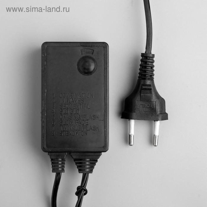 Гирлянда «Водопад» 2 × 6 м, IP44, УМС, тёмная нить, 1500 LED, свечение белое, 8 режимов, 220 В Гирлянда «Водопад» 2 × 6 м, IP44, УМС, тёмная нить, 1500 LED, свечение белое, 8 режимов, 220 В