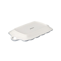 Блюдо сервировочное Доляна &laquo;Хюгге&raquo;, 23,5&times;14&times;3 см, цвет белый