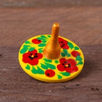 Волчок расписной, мини, МИКС Волчок расписной, мини, МИКС