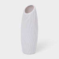 Ваза для цветов, 550 мл, 7&times;20 см, цвет серый