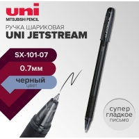 Ручка шариковая UNI Jetstream SX-101-07, 0.7мм, черный Ручка шариковая UNI Jetstream SX-101-07, 0.7мм, черный