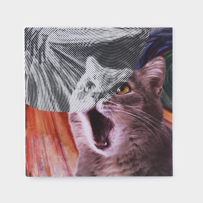 Спиральная раскраска-антистресс &laquo;Мир котиков&raquo;