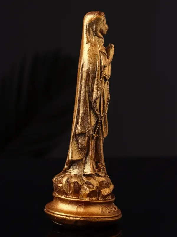 Фигура "Дева Мария" 14х5 см, бронза