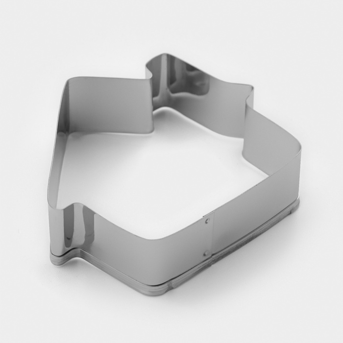 Набор форм для вырезания печенья Доляна &laquo;Снежинка. Домик. Колокольчик. Клевер&raquo;, 4 шт